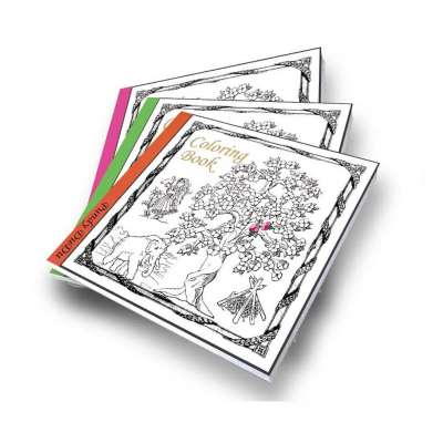 custom design hot sale softcover secret garden coloring book printing